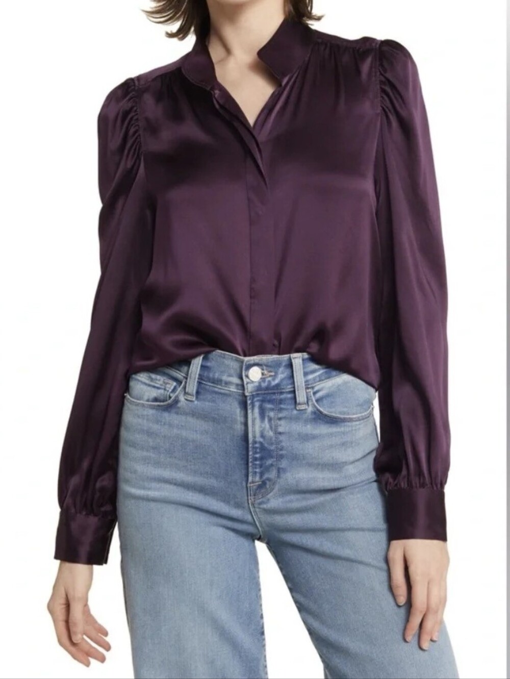 Frame Gillian Silk Top